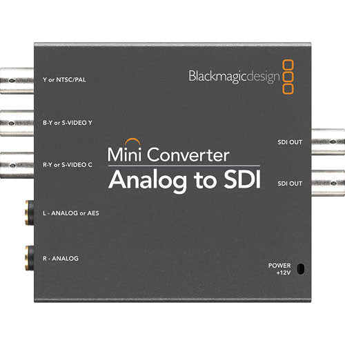 Blackmagic Design Mini Converter Analog to SDI Blackmagic Design Mini Converter Analog to SDI